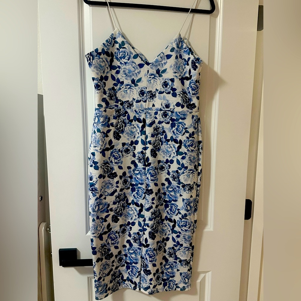 GORGEOUS Blue Floral ASOS Dress!